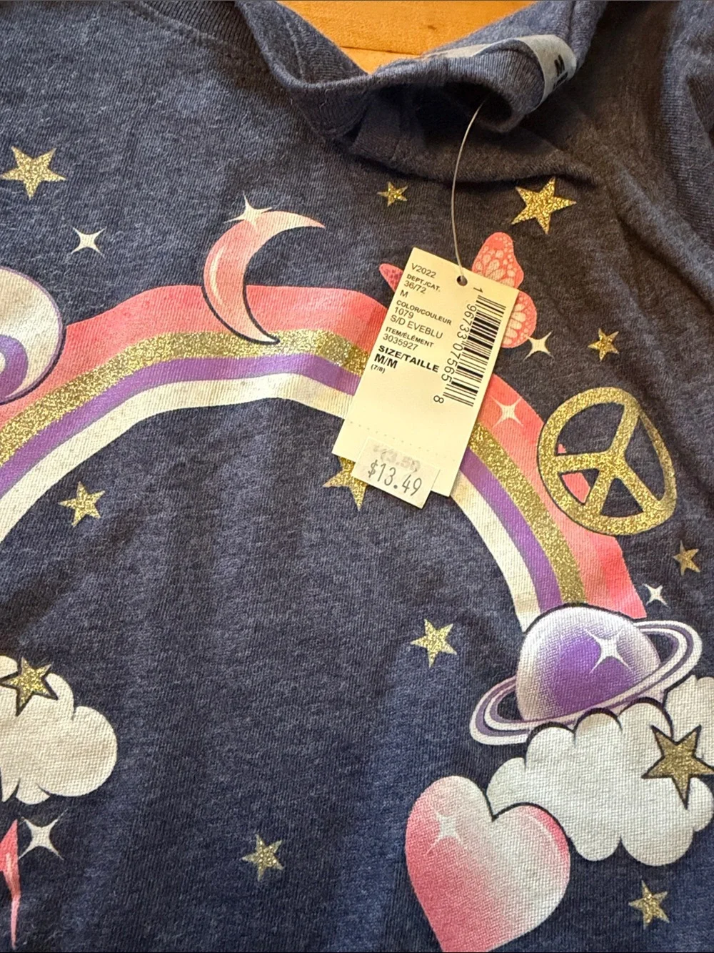 NWT The Children’s Place Long Sleeve Tee, Size M (7/8)